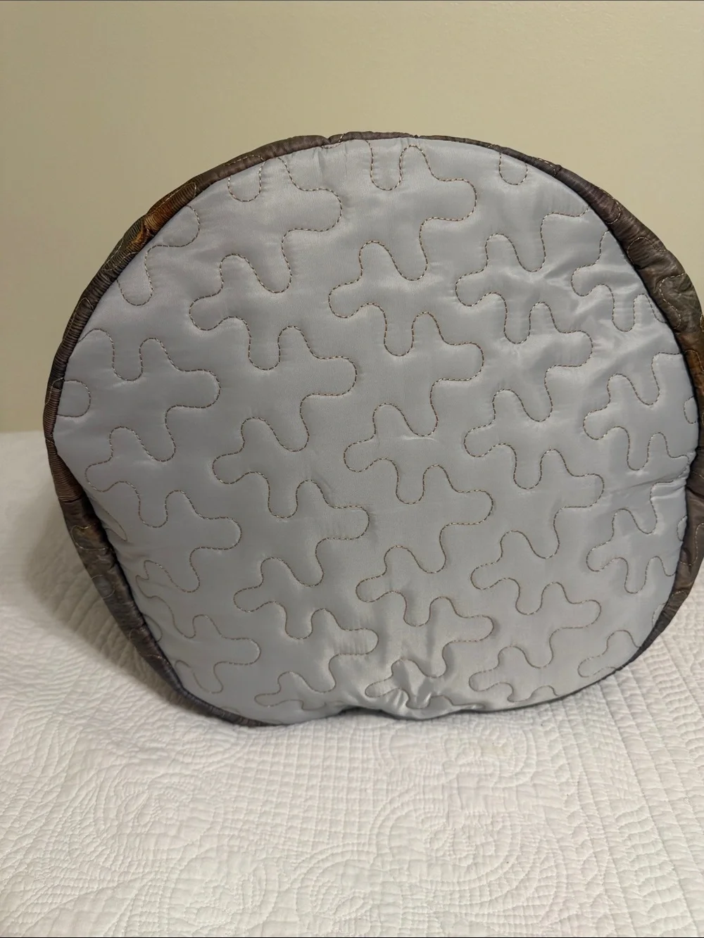 Quilted Lighthouse Storage Bag -